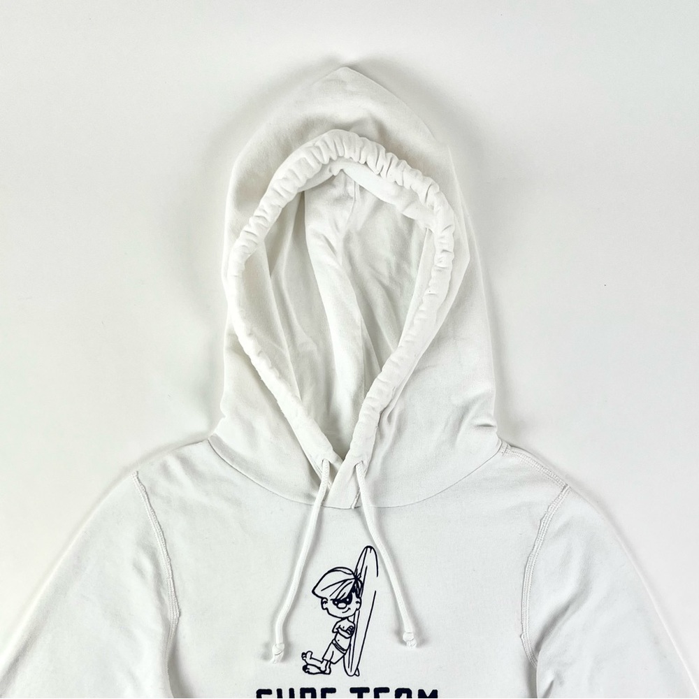 Hollister Co. White Surf Team Waxer Graphic Hoodie - Picture 3 of 7